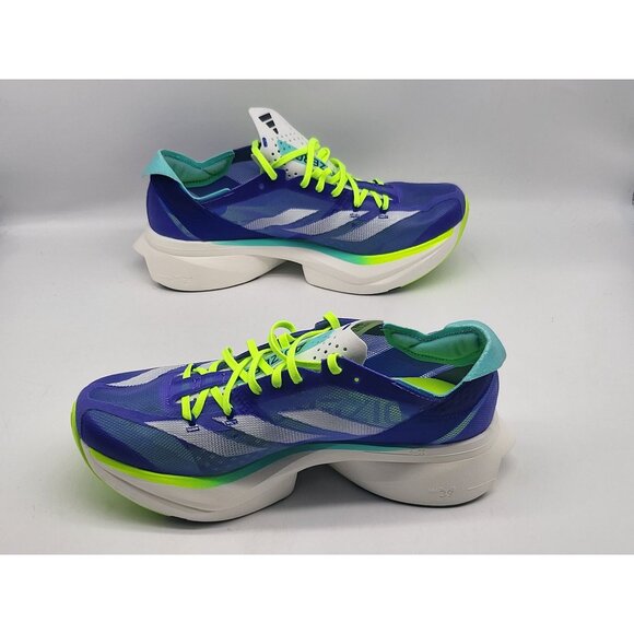 Adidas Adizero Adios Pro 3 Mens Blue Running Shoes Size 8 ID3635 - Picture 3 of 11